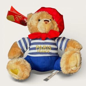 Keel Toys Paris Bear with Tag